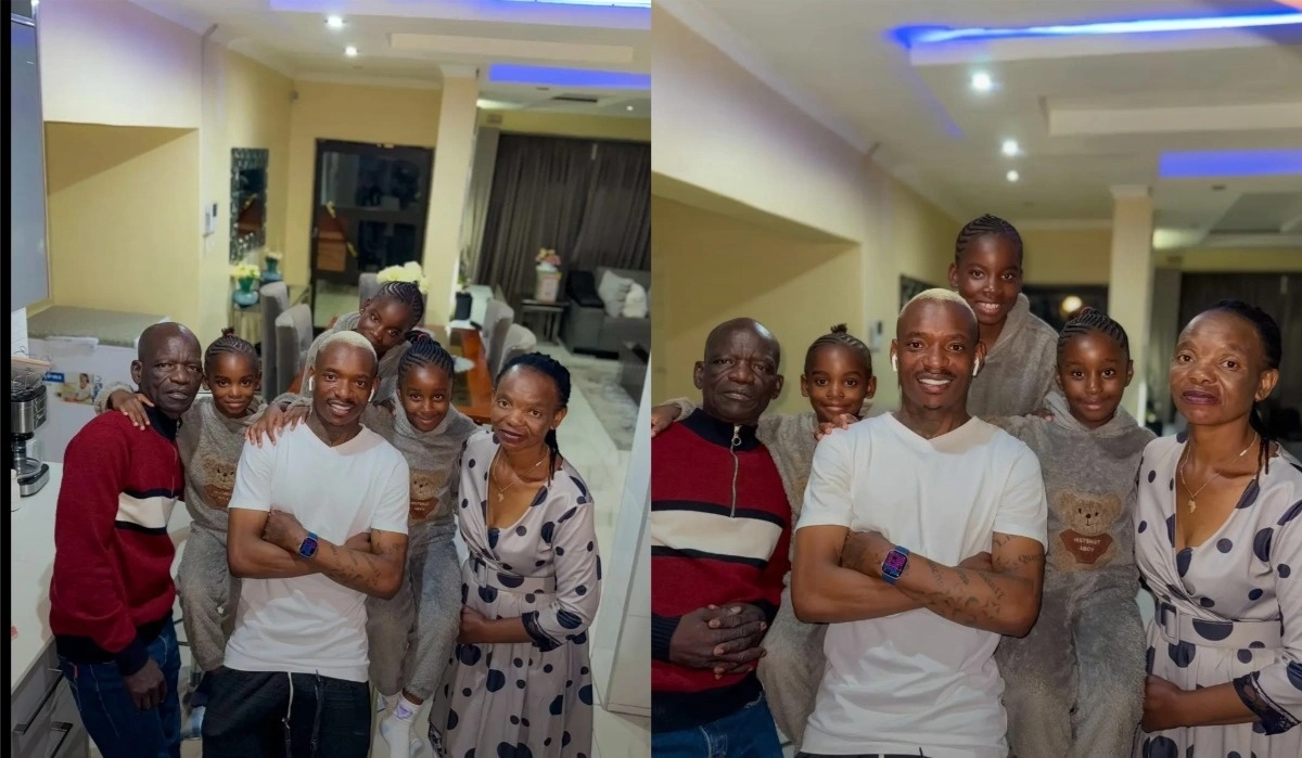 Khama Billiat and His Mother’s Striking Resemblance Leaves Fans in Awe