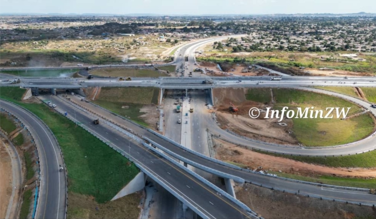 President Emmerson Mnangagwa Commissions Trabablas Interchange