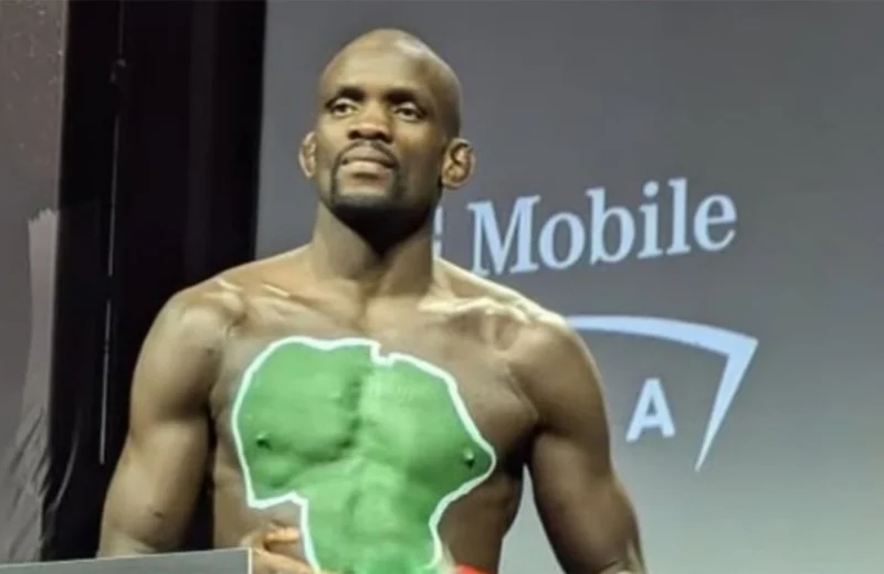 “Have a Bad Day”: UFC Fighter Themba Gorimbo Fires Back at Critic Over Traditional Food Post