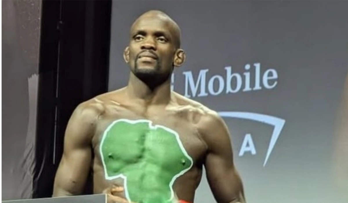 UFC Fighter Themba Gorimbo Fires Back at Critic Over Traditional Food Post