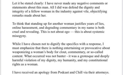 ‘It’s not over’: Minnie Dlamini rejects MacG apology