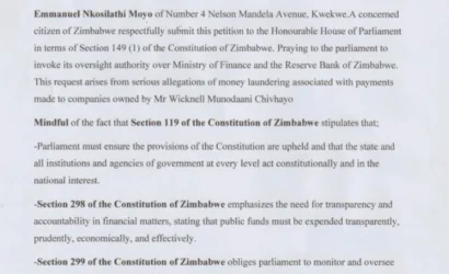 Wicknell Chivayo Faces Parliament Probe Over US$100 Million ZEC Tender Scandal