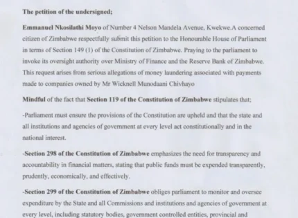 Wicknell Chivayo Faces Parliament Probe Over US$100 Million ZEC Tender Scandal