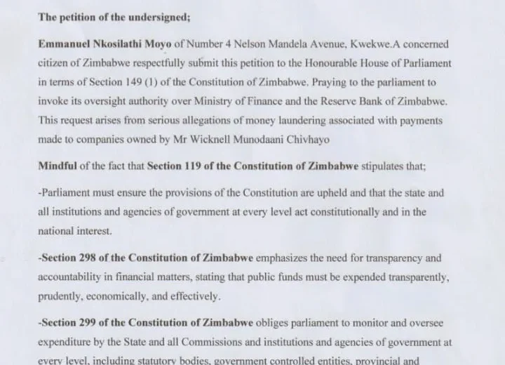 Wicknell Chivayo Faces Parliament Probe Over US$100 Million ZEC Tender Scandal