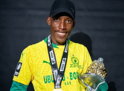 Black dont crack: Mamelodi Sundowns star Divine Lunga’s age revealed