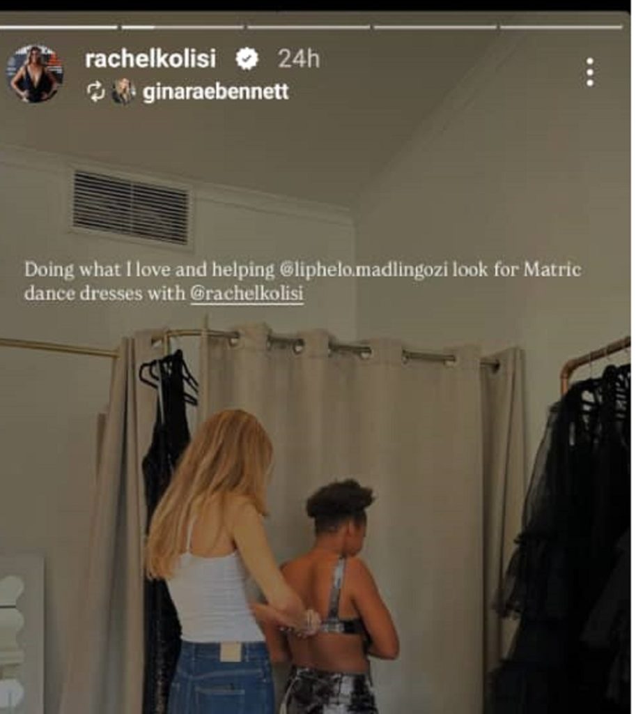 Rachel Siya Kolisi sister matric dance