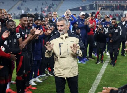 The last Zulu dance: Jose Riveiro’s Orlando Pirates farewell goes viral (video)