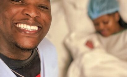 Watch: Oscar Mbo’s dance holding his newborn baby goes viral