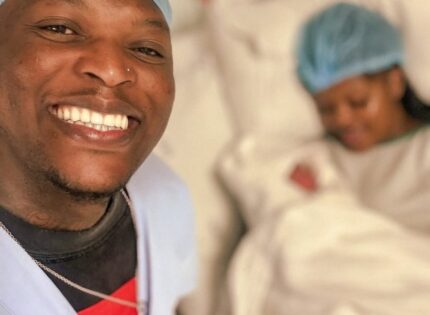 Watch: Oscar Mbo’s dance holding his newborn baby goes viral