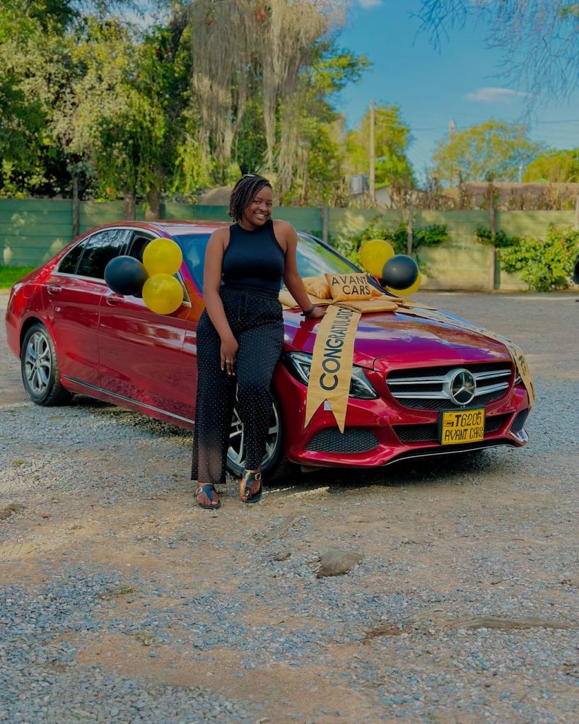 Lorraine Guyo new car