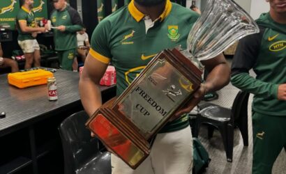 ‘Looks like a young Jacob Zuma’: Springboks star Lukhanyo AM’s new hairstyle goes viral
