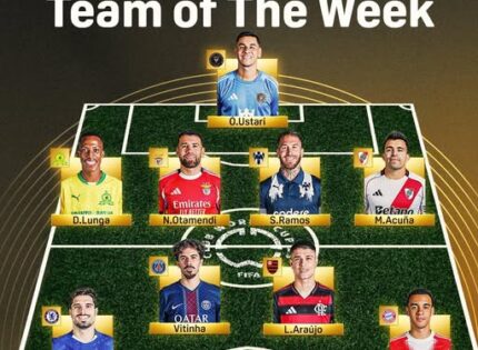 Alongside Sergio Ramos: Mamelodi Sundowns and Zimbabwean star make it into Club World Cup team of the week