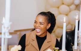 Bhosvo in SA: Connie Ferguson goes emotional on her birthday party (video)