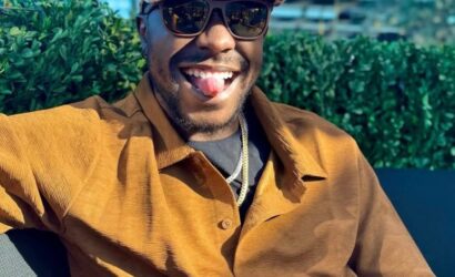 Birthday gifts: Anita Jackson spoils her baby daddy