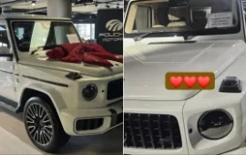 ‘Wife of a boss’ Wicknell Gifts His Wife Lulu Chivayo A US$200K Mercedes-Benz G63 AMG