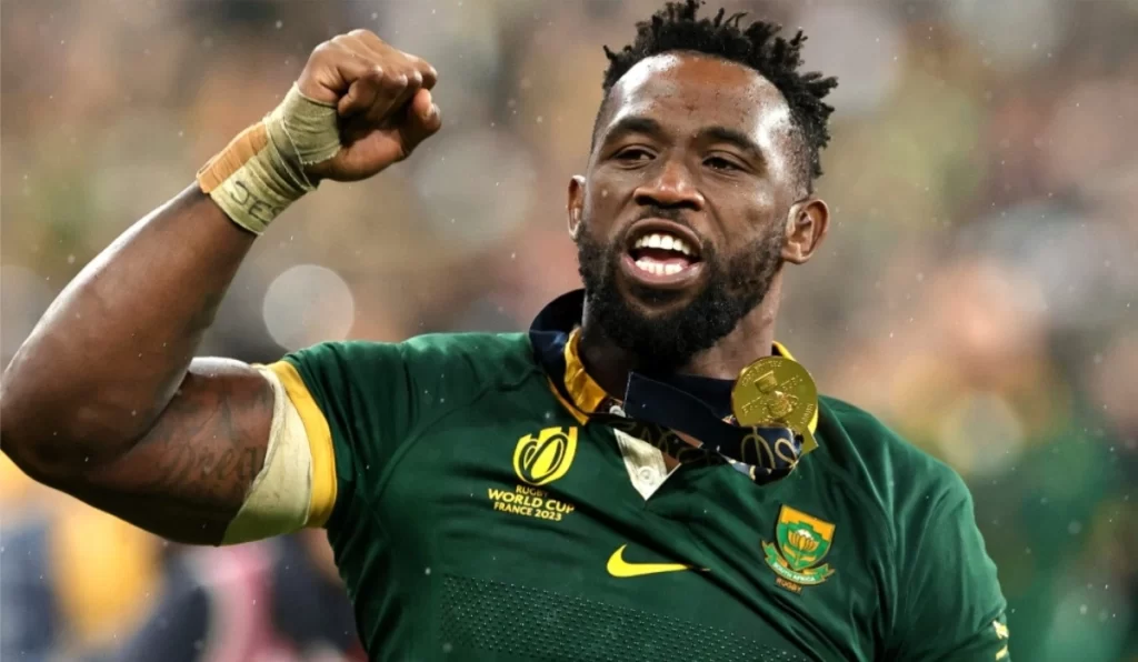 Springboks Siya Kolisi superdad