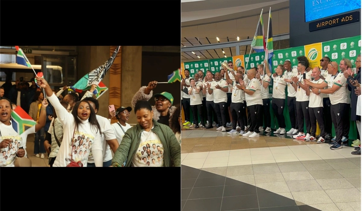Proteas Receive Hero’s Welcome at OR Tambo