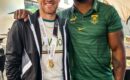 Pictures: Springboks captain Siya Kolisi welcomes the Proteas in style