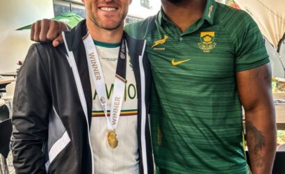 Pictures: Springboks captain Siya Kolisi welcomes the Proteas in style