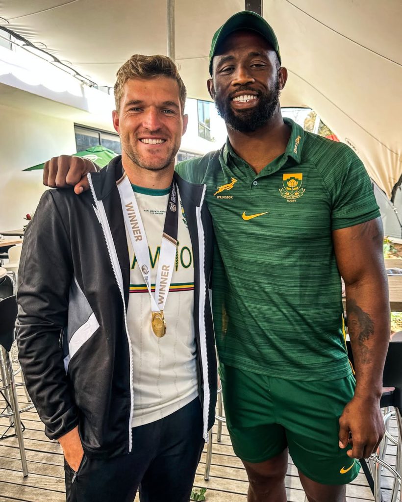 Springboks Siya Kolisi Proteas welcome