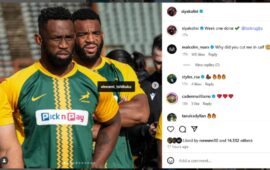 ‘Beach you are too big’: Springboks’ Siya Kolisi shuts down Malcolm Marx