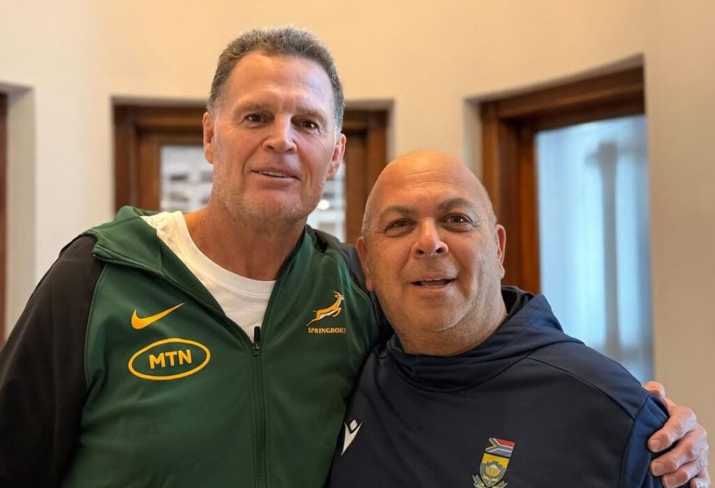 He’s broken: Springboks coach Rassie Erasmus visits his father’s grave