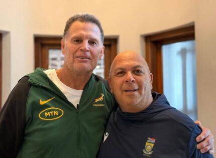 He’s broken: Springboks coach Rassie Erasmus visits his father’s grave