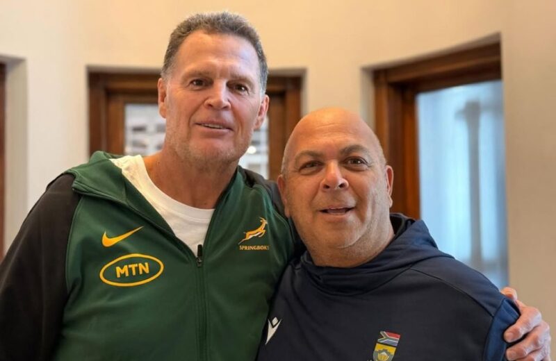 He’s broken: Springboks coach Rassie Erasmus visits his father’s grave