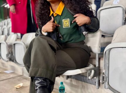 ‘It was my first time’: Nomzamo Mbatha opens upon Springboks experience