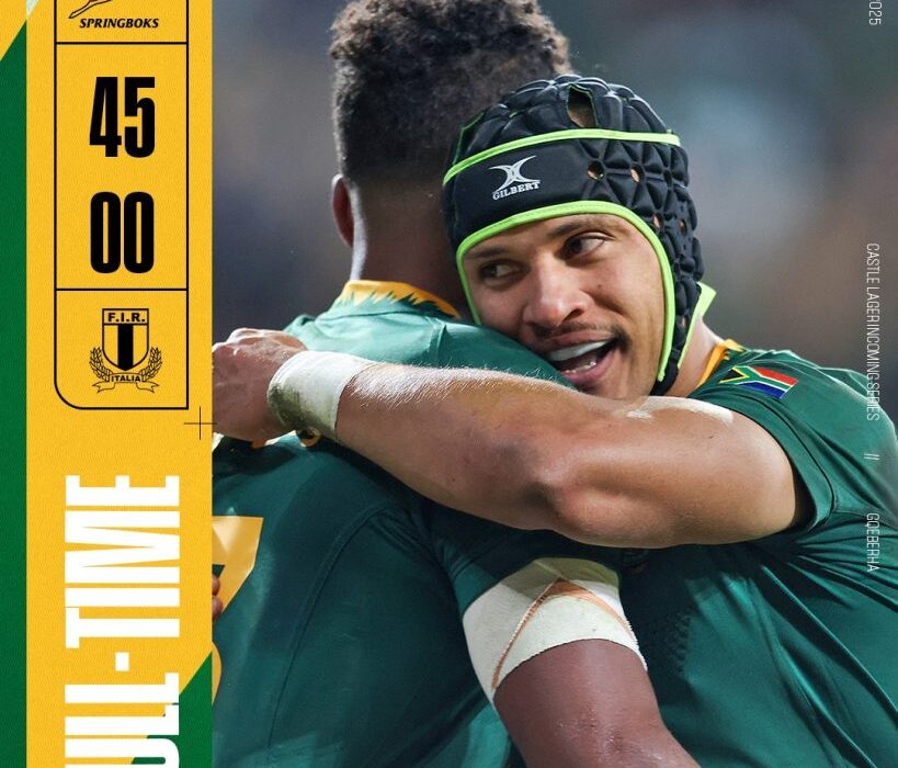 Springboks outcast Edwill van der Merwe breaks silence after Italy clash (video)