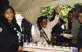 She’s 100 years old: Kaizer Chiefs legend celebrates grandmother’s birthday (pictures)