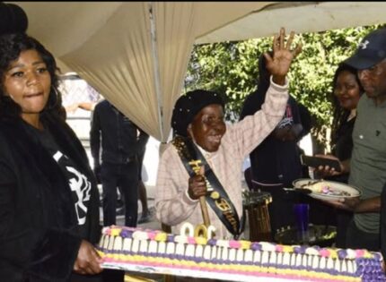 She’s 100 years old: Kaizer Chiefs legend celebrates grandmother’s birthday (pictures)