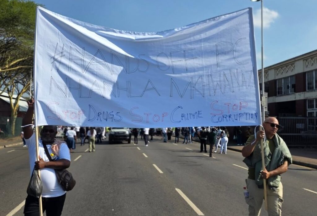‘Hands off Mkwanazi’: Durban Protests escalate in support of General Nhlanhla