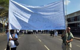 ‘Hands off Mkwanazi’: Durban Protests escalate in support of General Nhlanhla