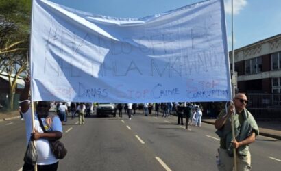 ‘Hands off Mkwanazi’: Durban Protests escalate in support of General Nhlanhla