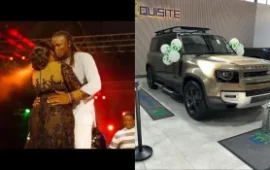 ‘Happy wife, Happy Life’ Wicknell Chivayo Gifts Jah Prayzah’s Wife A Land Rover Defender