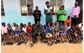 Zanu PF Youth League Chairperson Donates School Shoes And Pays Fees For Hurungwe Students