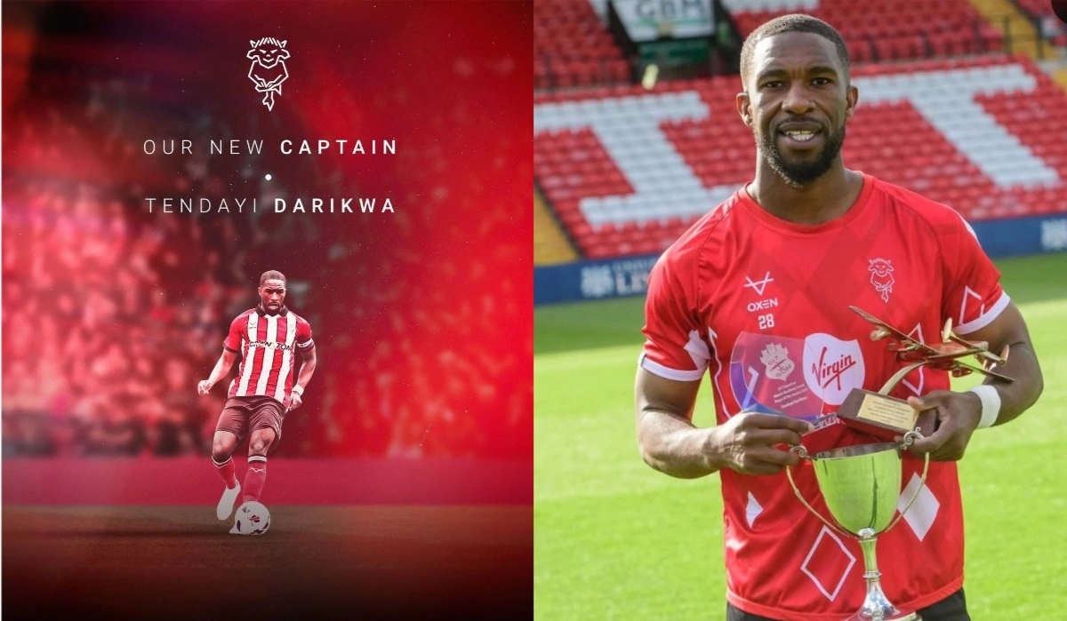 Tendayi Darikwa Appointed Lincoln City Captain After Standout Season