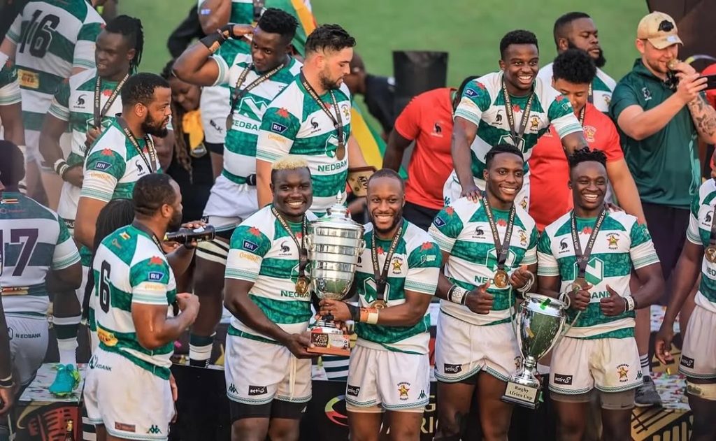 South Africans Zimbabwe Rugby World Cup party
