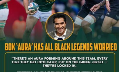 ‘They’re setting the standard now’: All Blacks legend praises the Springboks