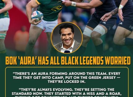 ‘They’re setting the standard now’: All Blacks legend praises the Springboks