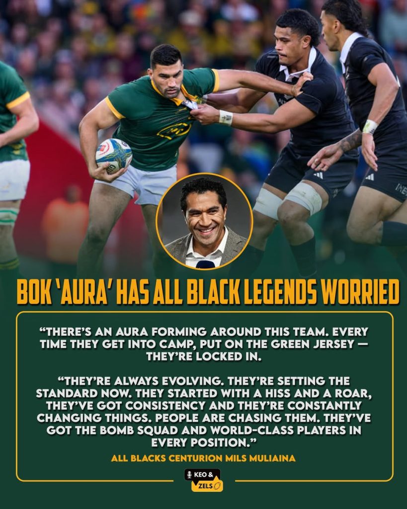 All Blacks praise Springboks
