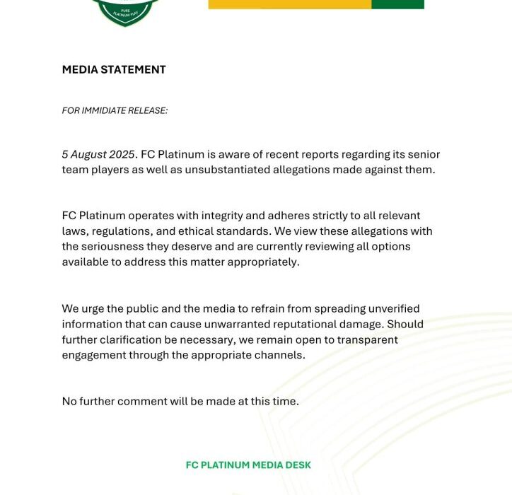 FC Platinum finally suspends players for match fixing against Scotland FC