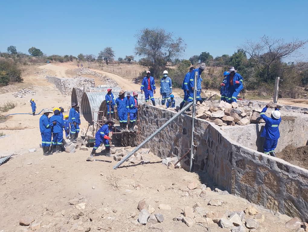 Zvishavane bridge Construction underway
