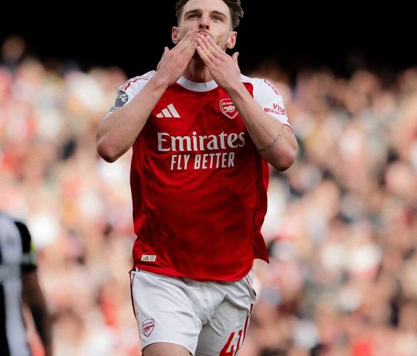 Arsenal star Declan Rice goes haywire singing Tyler ICU’s hit Jealousy (video)
