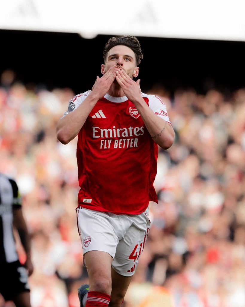 Arsenal Declan Rice Tyler ICU Jealousy
