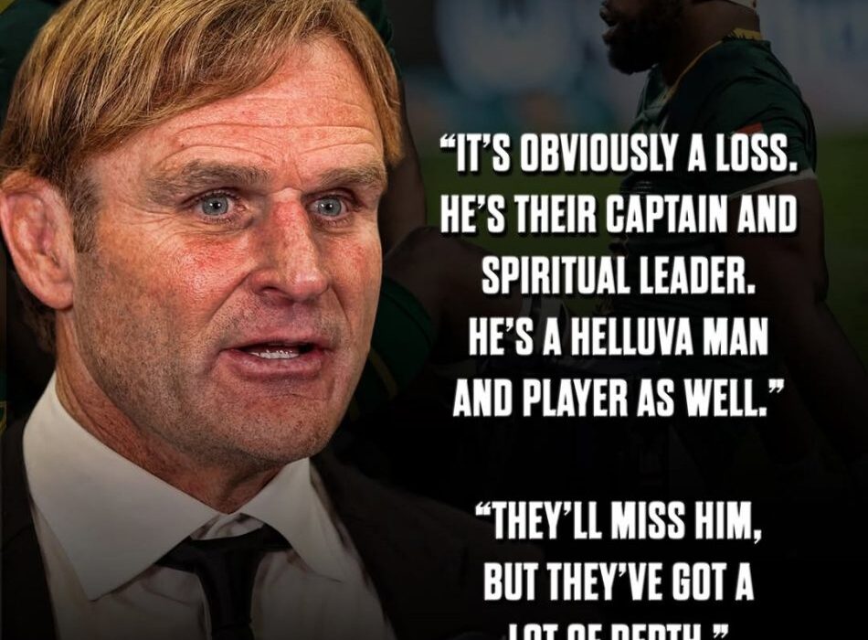 ‘He’s their spiritual leader’: All Blacks coach Scott Robertson praises Springboks captain Siya Kolisi