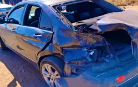 Woman With 3 Kids Survives Train Crash After Overtaking Cars At Railway Crossing