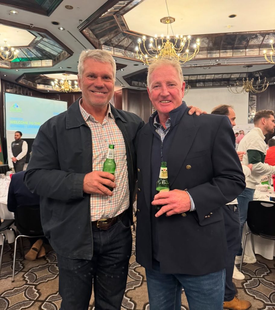 Springboks beer-fueled party