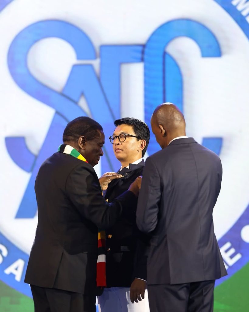 SADC chair President Mnangagwa